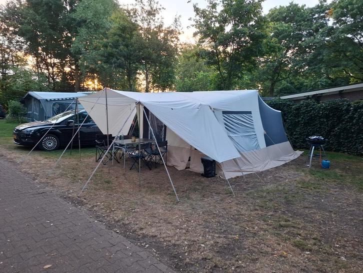 Vouwwagen Trigano odyssee gl 2016 met luifel, Caravans en Kamperen, Kampeeraccessoires, Ophalen