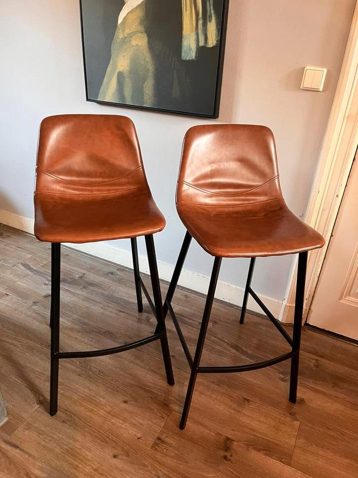 Twee comfortabele barkrukken, Huis en Inrichting, Barkrukken, Ophalen