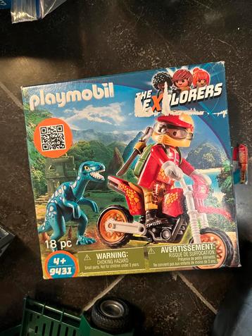 Playmobil The Explorers - Motor met Dinosaurus beschikbaar voor biedingen