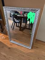 Zilveren Brocante Spiegel, Huis en Inrichting, Woonaccessoires | Spiegels, Ophalen, Gebruikt, Minder dan 100 cm, Rechthoekig