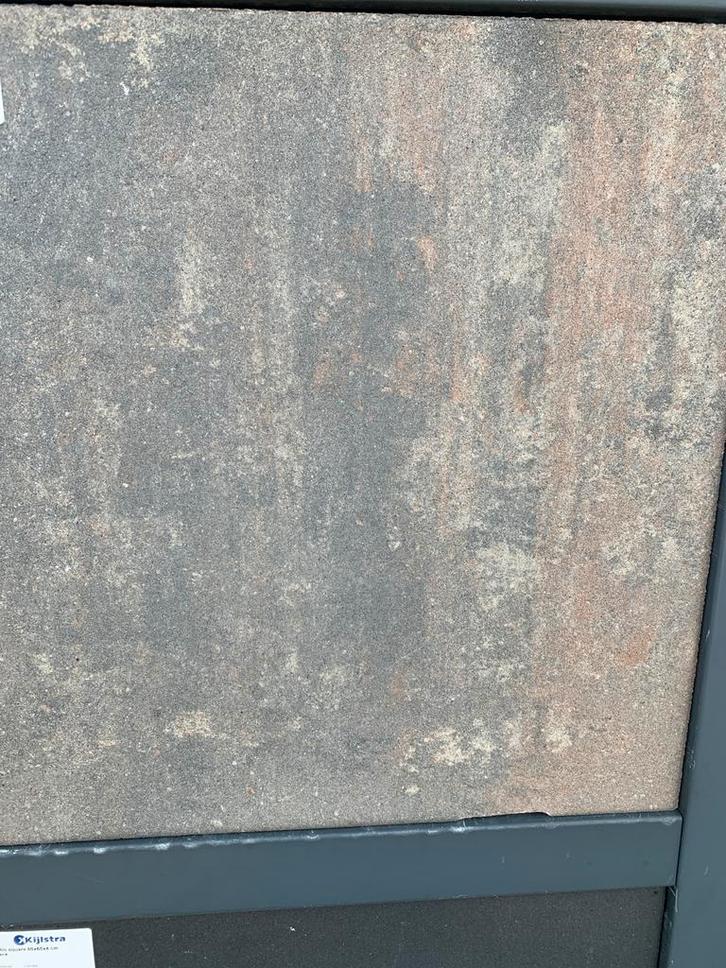 Patio square TOP tricolore 60x60x4cm restpartij 20m2 €500, Tuin en Terras, Tegels en Klinkers, Nieuw, Terrastegels, Beton, 10 m² of meer