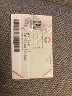 TICKET WILLEM II-DE GRAAFSCHAP 00-01, Verzamelen, Ophalen of Verzenden, Zo goed als nieuw, Willem II, Overige typen