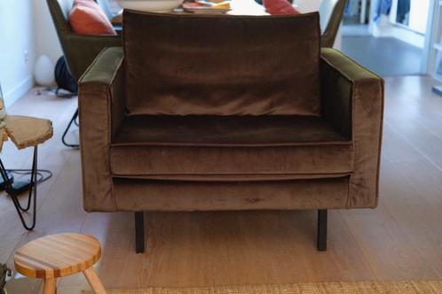 Loveseat Sissy-Boy donkergroen velvet velours, Huis en Inrichting, Fauteuils, Zo goed als nieuw, Stof, 100 tot 125 cm, 75 tot 100 cm