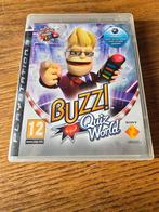 Buzz Quiz World ( spel ) - ps3 - compleet in goede staat, Gebruikt, Eén computer, Ophalen of Verzenden, 3 spelers of meer