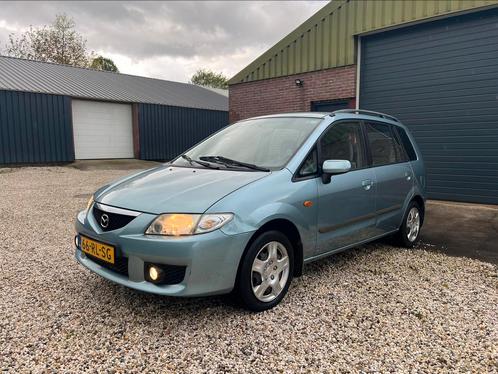 Mazda Premacy 1.8 Comfort 2005 Blauw Airco NWE APK, Auto's, Mazda, Bedrijf, Premacy, ABS, Airbags, Airconditioning, Centrale vergrendeling