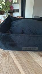 Wooff hondenmand  Cocoon Velours zwart medium, Ophalen of Verzenden, Zo goed als nieuw