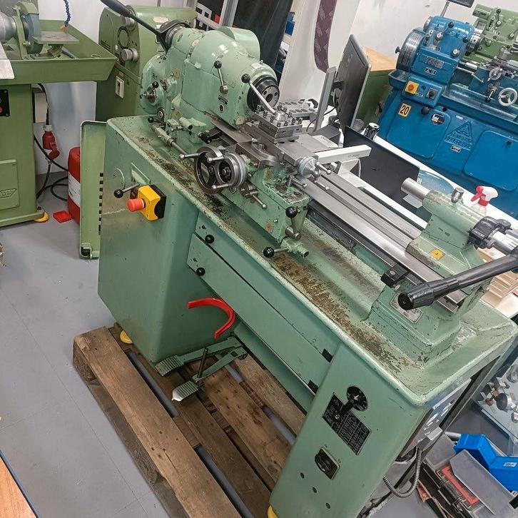 Schaublin 102VM, Doe-het-zelf en Verbouw, Draaibanken, Gebruikt, Metaaldraaibank, 500 tot 1000 mm, Ophalen