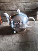 Vintage Porseleinen Theepot met Isolatie, Ophalen of Verzenden, Gebruikt, Overige materialen, Pot, Bus of Blik