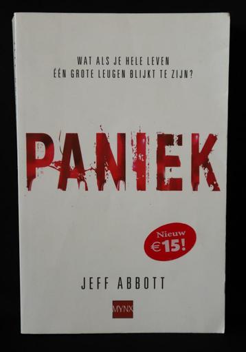 Jeff Abbott Paniek.  beschikbaar voor biedingen