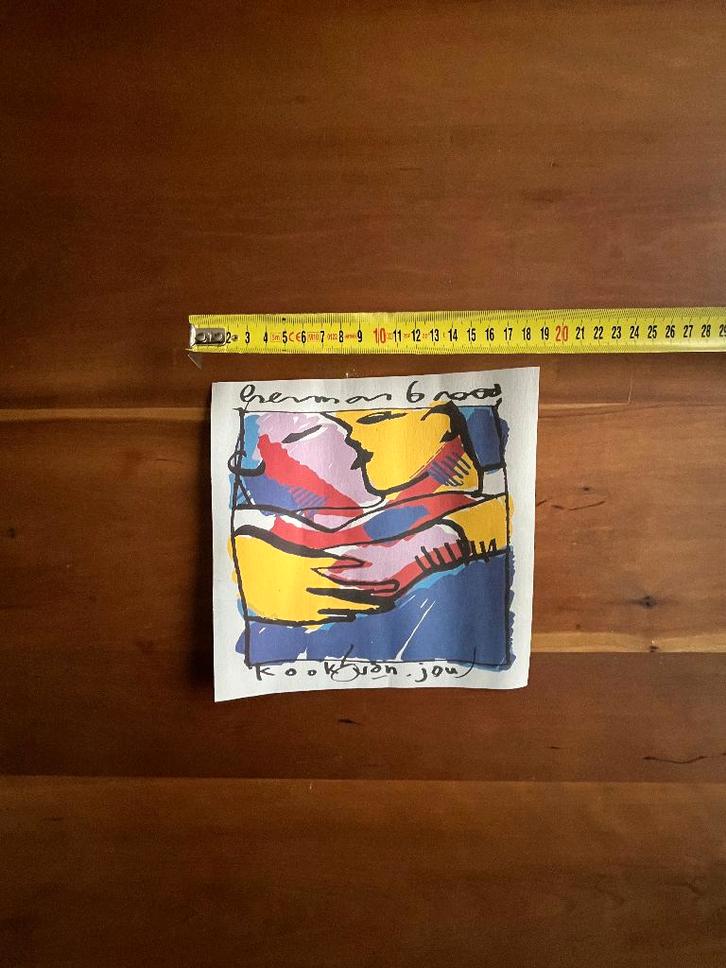 Herman Brood, Verzamelen, Posters, Zo goed als nieuw, Overige onderwerpen, A4 of kleiner, Vierkant, Ophalen of Verzenden