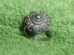 Zilveren Zeeuwse knop ring 17mm, Sieraden, Tassen en Uiterlijk, Ringen, Gebruikt, Verzenden, 17 tot 18, Dame