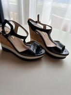 Elegante Hakken van Prada - Maat 37.5, Ophalen of Verzenden, Gedragen, Zwart, Pumps