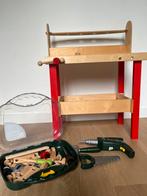 Houten werkbank met gereedschap, Ophalen, Gebruikt, Overige typen