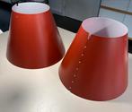 2 Rode Luceplan Costanza Lampenkappen - 40cm, Huis en Inrichting, Lampen | Lampenkappen, 25 tot 50 cm, Design, Ophalen of Verzenden