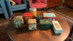 Thee blikken, brocante, pelikaan, niemeijer, van nelle, Verzamelen, Blikken, Ophalen of Verzenden, Zo goed als nieuw
