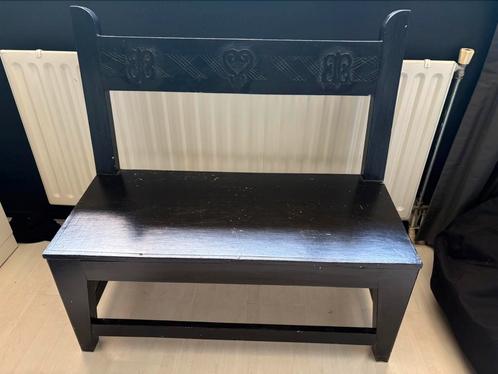 Stevige houten brocante vintage kinderbank, Kinderen en Baby's, Kinderkamer | Overige Meubels, Gebruikt, Overige typen, Ophalen
