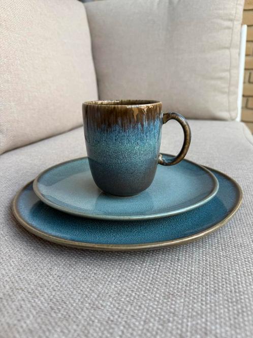 Villeroy & Boch 18-delige serviesset, Huis en Inrichting, Keuken | Servies, Zo goed als nieuw, Compleet servies, Effen, Keramiek