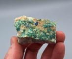 Cornwalliet, Chrysocolla, Azuriet, ea - Gr.Clara, Duitsland, Verzamelen, Mineralen en Fossielen, Ophalen of Verzenden, Mineraal