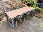 Tuintafel, Ophalen, Gebruikt, Eettafel, 6 zitplaatsen