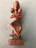 indonesie bali houtsnijwerk beeld art deco, Ophalen of Verzenden