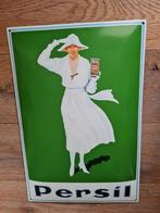 Emaille bord jaren 80, Verzamelen, Merken en Reclamevoorwerpen, Ophalen of Verzenden, Zo goed als nieuw, Reclamebord