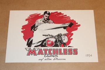 Catalogus Matchless Clubman - 1954 beschikbaar voor biedingen