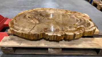 Epoxy versteend hout 106x72x7 cm beschikbaar voor biedingen