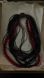 Oud collier gem.door Martha Meyer, Sieraden, Tassen en Uiterlijk, Antieke sieraden, Ophalen of Verzenden, Overige materialen, Ketting