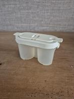 Tupperware Ruimtemaker voor dressing-saus Wit deksel 120ML, Huis en Inrichting, Keuken | Tupperware, Ophalen of Verzenden, Zo goed als nieuw