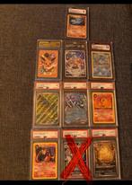 PSA Graded Pokémon Slabs !, Ophalen of Verzenden, Zo goed als nieuw, Losse kaart, Foil