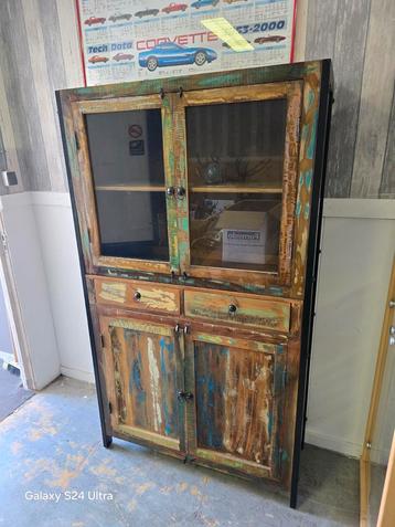 Balinese Hardhout Kast 100x40x175 zeer nette kast . beschikbaar voor biedingen