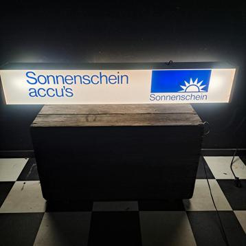 Sonneschein accu's lichtbak Vintage  beschikbaar voor biedingen