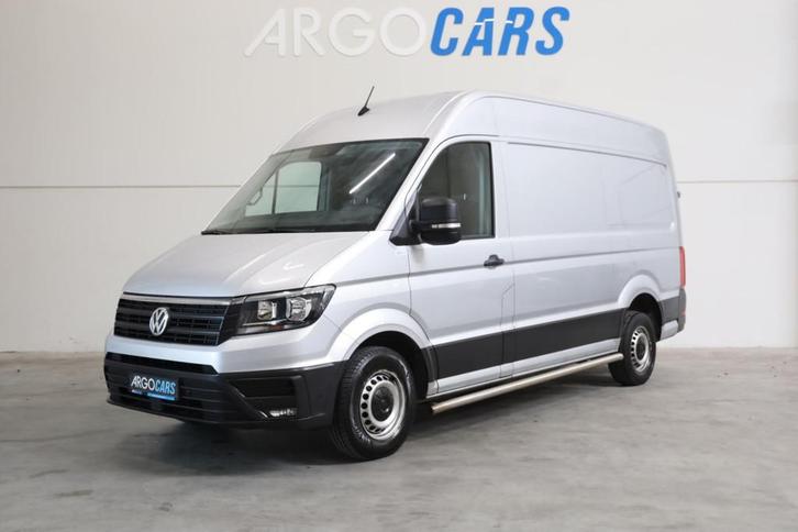 Volkswagen Crafter HIGHLINE L3/H3 140PK NAP AIRCO TREKHAAK N, Auto's, Bestelauto's, Bedrijf, Te koop, ABS, Achteruitrijcamera