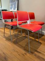 4x  Vintage Gispen Cordemeyer Stoel - Model 2220 (1969), Huis en Inrichting, Stoelen, Ophalen, Gebruikt, Mid-Century, Dutch Design, Vintage, Industrial, 1960s Design
