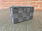 Klein grijs mandje 14 x 9,8 cm / hoogte 9,5 cm, Ophalen of Verzenden, Nieuw