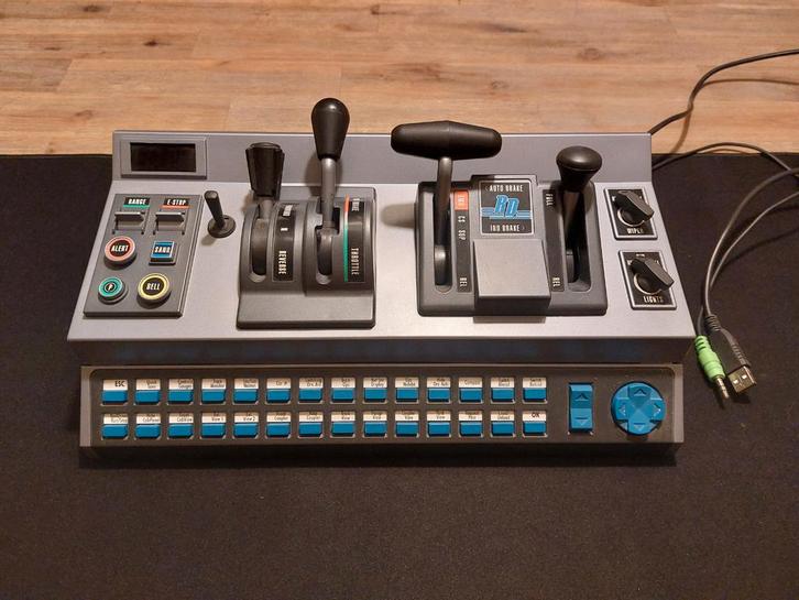 Raildriver Trein Simulator Controller, Computers en Software, Joysticks, Gebruikt, Ophalen of Verzenden