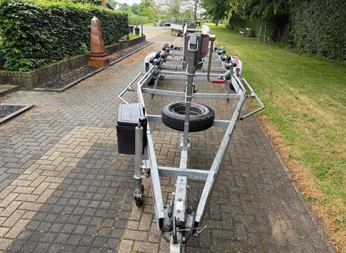 2 x Boottrailer 3500 kg, Watersport en Boten, Boottrailers, Gebruikt, Overige typen, 6 tot 9 meter, Ophalen of Verzenden
