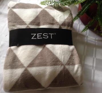 Zest fleece plaid 130 x 170 cm wInterdeken beschikbaar voor biedingen