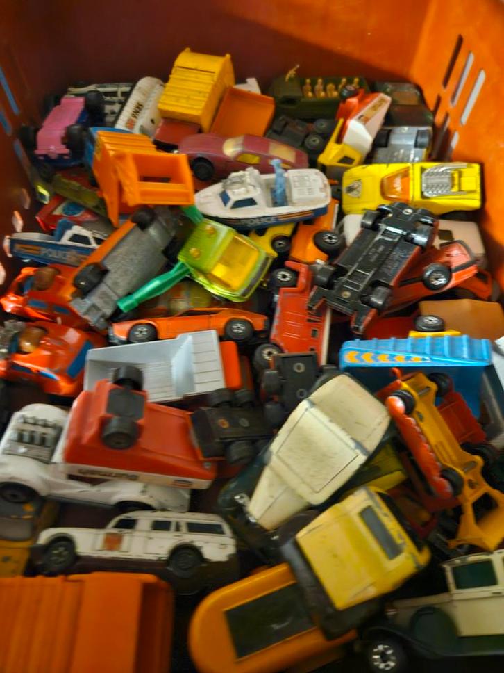 Grote Collectie Matchbox, Majorette, Corgi Toys Autootjes, Kinderen en Baby's, Speelgoed | Speelgoedvoertuigen, Gebruikt, Ophalen of Verzenden
