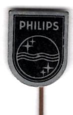 Philips zwart op blik spelde 13 x 17 mm ( V_148a ), Verzamelen, Speldjes, Pins en Buttons, Verzenden, Zo goed als nieuw, Merk