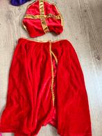 Pietenpak 116 & 128 + Sinterklaas Cape, Kinderen en Baby's, Carnavalskleding en Verkleedspullen, Ophalen, Gebruikt, 110 t/m 116