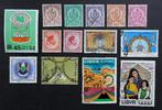 Libië : 14 different stamps of Libia (mostly Monarchy-period, Ophalen of Verzenden, Overige landen, Gestempeld