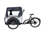 Bakfiets 3 wieler Shuttle zwart-wit - achterwiel motor, Fietsen en Brommers, Nieuw, Overige merken, 4 kinderen of meer, Ophalen of Verzenden