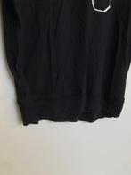 10Days zwart shirt wolmix met lijntekening maat 0/36, Zwart, Online@10dayslifestyle.nl, 10days, Korte mouw