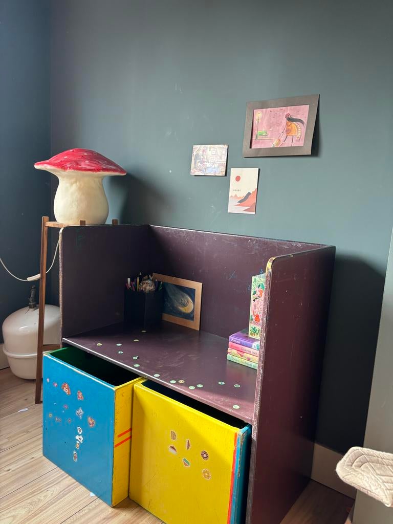 Montessori Kindertafel met Stoeltjes, Ophalen, Gebruikt, Tafel(s) en Stoel(en)