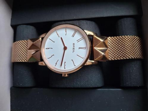 Dameshorloge Breil, Sieraden, Tassen en Uiterlijk, Horloges | Dames, Zo goed als nieuw, Polshorloge, Breil, Staal, Staal, Ophalen of Verzenden