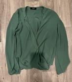 Groene overslag blouse, Kleding | Dames, Blouses en Tunieken, Groen, Ophalen of Verzenden, Zo goed als nieuw, Maat 36 (S)