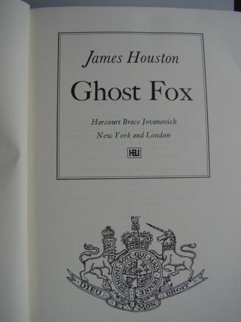 James Houston: Ghost Fox- French and Indian Wars 1690-1760, Boeken, Taal | Engels, Gelezen, Fictie, Ophalen of Verzenden