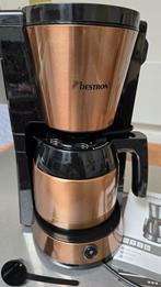 Bestron koffiezetapparaat Copper Collection 8 kopjes 900Watt, Gebruikt, Verzenden, Koffiemachine, Gemalen koffie