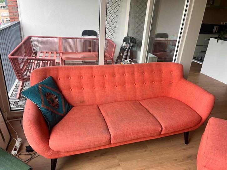 Bank Aba-i - Stijlvolle driezitsbank, Huis en Inrichting, Banken | Sofa's en Chaises Longues, Gebruikt, Driepersoons, 150 tot 200 cm